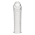 Текстурированная насадка на пенис Clear Textured Penis Enhancing Sleeve Extension - 16,5 см. - BlueLine - в Камышине купить с доставкой