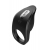 Черное эрекционное виброкольцо Vibro Lust Ring - MALESATION - в Камышине купить с доставкой