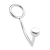Кольцо на пенис с анальным стимулятором Stainless Steel Anal Hook   Cock Ring - BlueLine - в Камышине купить с доставкой