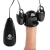Черная стимулирующая насадка для головки полового члена Multi Speed Vibrating Penis Head Teaser - XR Brands - в Камышине купить с доставкой