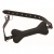 Черный кляп в форме косточки Hound Adjustable Dog Bone Gag - XR Brands - купить с доставкой в Камышине