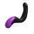 Черно-фиолетовый вибромассажёр простаты Hyper-Pulse P-Spot Massager - Pipedream - в Камышине купить с доставкой