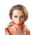 Силиконовый кляп-шар на чёрных ремешках Red Gag silicone - Orion - купить с доставкой в Камышине