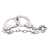 Наручники из металла с длинной цепочкой CHROME HANDCUFFS METAL HANDCUFFS W. KEY - NMC - купить с доставкой в Камышине