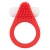 Красное эрекционное кольцо LIT-UP SILICONE STIMU RING 1 RED - Dream Toys - в Камышине купить с доставкой