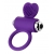 Фиолетовое виброкольцо с ресничками JOS PERY - JOS - в Камышине купить с доставкой