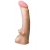 Телесная насадка REAL Standard с усиками на основании - 19 см. - LOVETOY (А-Полимер) - купить с доставкой в Камышине