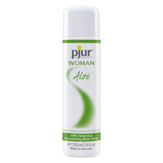 Лубрикант на водной основе pjur WOMAN Aloe - 100 мл. - Pjur - купить с доставкой в Камышине