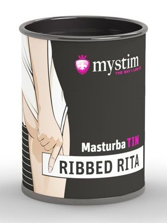 Компактный мастурбатор MasturbaTIN Ribbed Rita - MyStim - в Камышине купить с доставкой
