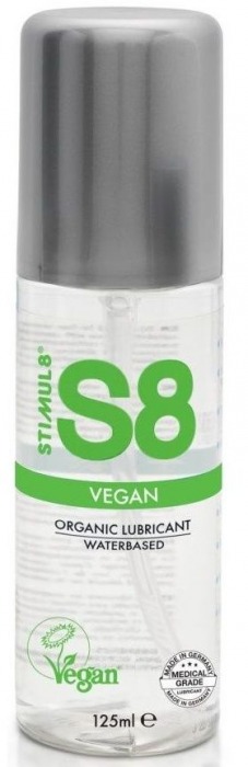 Веганский лубрикант на водной основе S8 Vegan Lube - 125 мл. - Stimul8 - купить с доставкой в Камышине