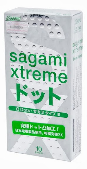 Презервативы Sagami Xtreme Type-E с точками - 10 шт. - Sagami - купить с доставкой в Камышине