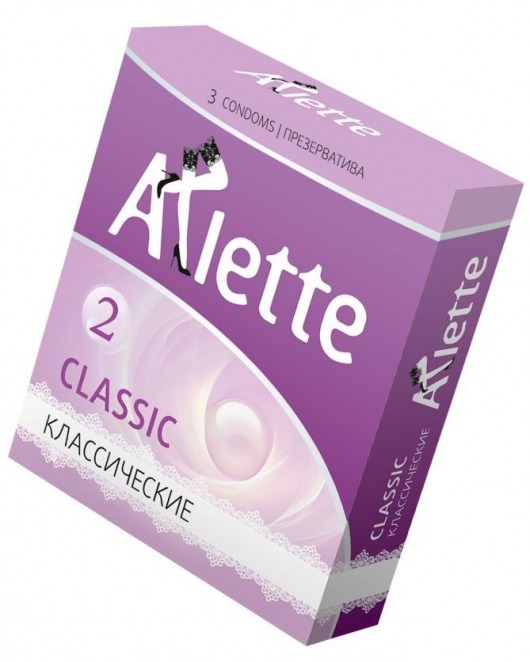 Классические презервативы Arlette Classic - 3 шт. - Arlette - купить с доставкой в Камышине