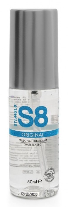 Универсальный лубрикант на водной осноdе S8 Original Lube - 50 мл. - Stimul8 - купить с доставкой в Камышине