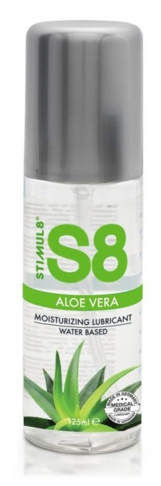 Лубрикант на водной основе S8 Aloe Vera Lube - 125 мл. - Stimul8 - купить с доставкой в Камышине