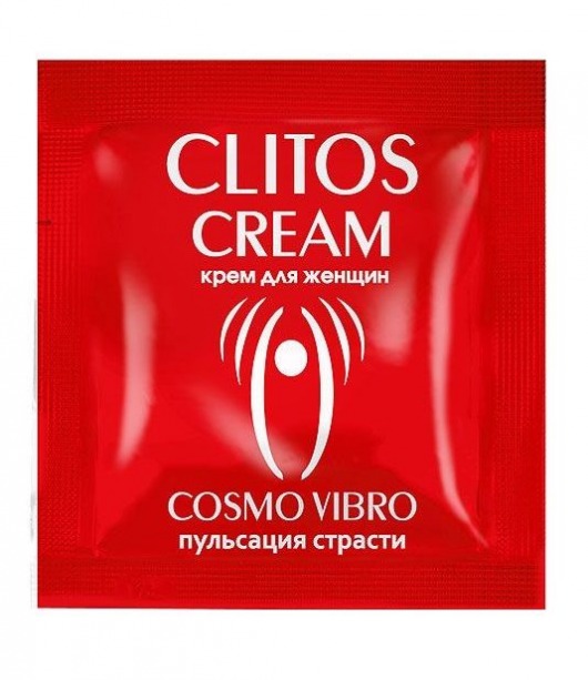 Пробник возбуждающего крема для женщин Clitos Cream - 1,5 гр. - Биоритм - купить с доставкой в Камышине