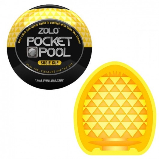 Эластичный мастурбатор Zolo Susie Cue - Zolo - в Камышине купить с доставкой