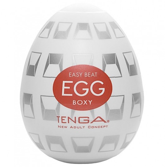 Мастурбатор-яйцо EGG Boxy - Tenga - в Камышине купить с доставкой