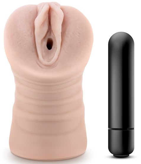 Телесный мастурбатор-вагина Rain - Blush Novelties - в Камышине купить с доставкой