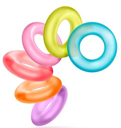 Набор из 6 эрекционных колец King of the Ring - Blush Novelties - в Камышине купить с доставкой