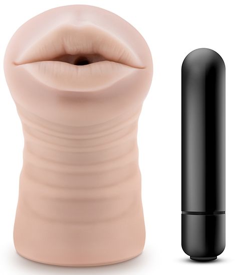 Телесный мастурбатор-ротик Skye - Blush Novelties - в Камышине купить с доставкой