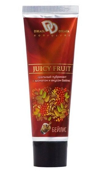 Интимный съедобный лубрикант JUICY FRUIT с ароматом  Бейлис  - 30 мл. - БиоМед - купить с доставкой в Камышине