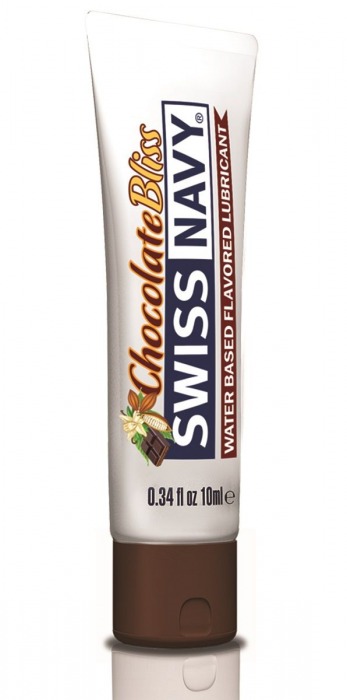 Лубрикант с ароматом шоколада Swiss Navy Chocolate Bliss Lube - 10 мл. - Swiss navy - купить с доставкой в Камышине