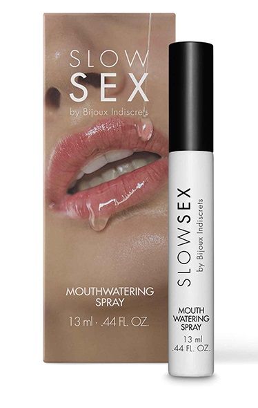 Спрей для усиления слюноотделения Slow Sex Mouthwatering Spray - 13 мл. - Bijoux Indiscrets - купить с доставкой в Камышине