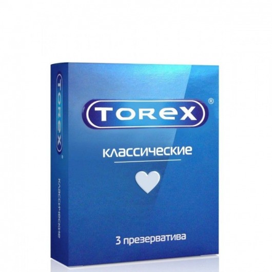 Гладкие презервативы Torex  Классические  - 3 шт. - Torex - купить с доставкой в Камышине