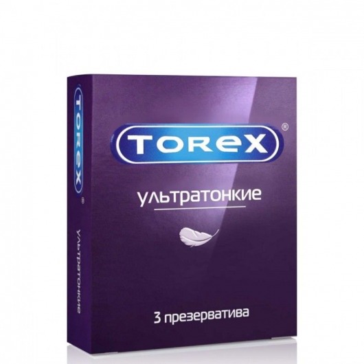 Презервативы Torex  Ультратонкие  - 3 шт. - Torex - купить с доставкой в Камышине