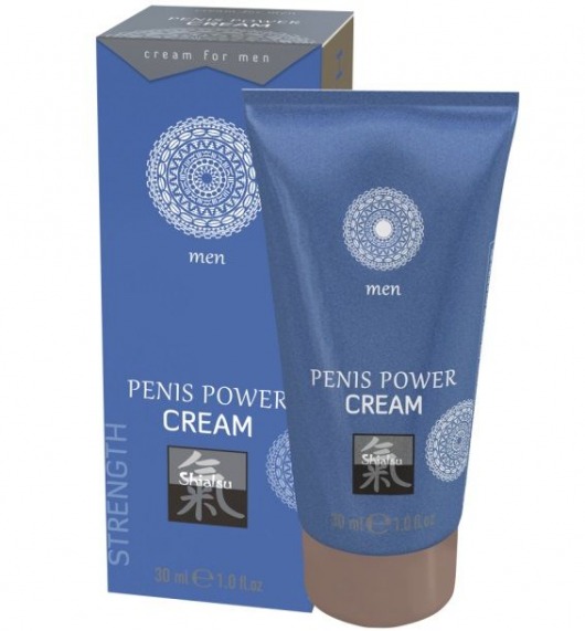 Возбуждающий крем для мужчин Penis Power Cream - 30 мл. - Shiatsu - купить с доставкой в Камышине