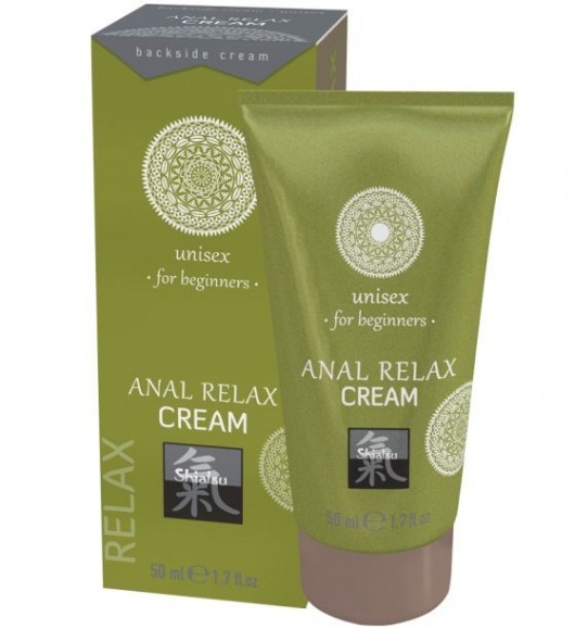 Анальный крем Anal Relax Cream - 50 мл. - Shiatsu - купить с доставкой в Камышине