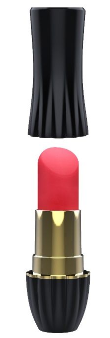 Клиторальный стимулятор-помада LIPSTICK - 9,3 см. - Dream Toys - купить с доставкой в Камышине