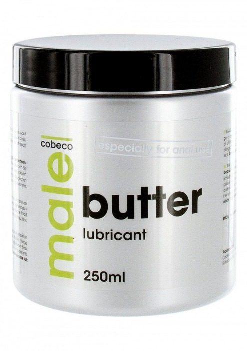 Анальный лубрикант MALE Cobeco Butter Lubricant - 250 мл. - Cobeco - купить с доставкой в Камышине