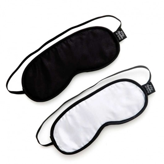 Набор из двух масок на глаза Soft Blindfold Twin Pack - Fifty Shades of Grey - купить с доставкой в Камышине