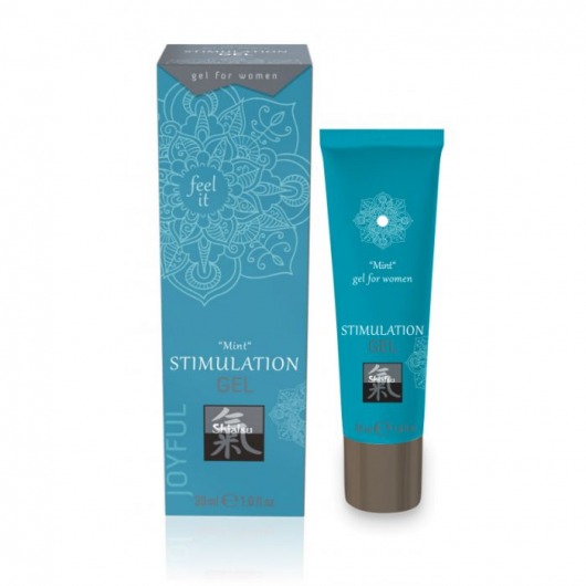 Возбуждающий интимный гель STIMULATION GEL Mint - 30 мл. - Shiatsu - купить с доставкой в Камышине