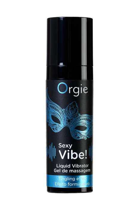 Гель для массажа ORGIE Sexy Vibe Liquid Vibrator с эффектом вибрации - 15 мл. - ORGIE - купить с доставкой в Камышине