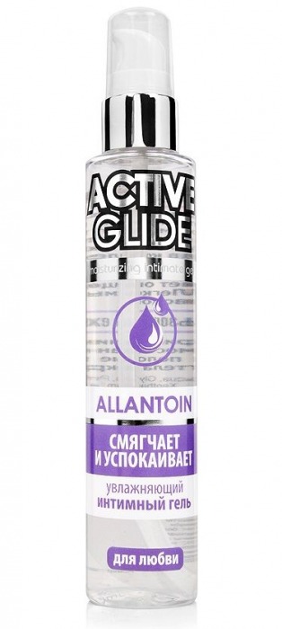 Увлажняющий интимный гель Active Glide Allantoin - 100 гр. - Биоритм - купить с доставкой в Камышине