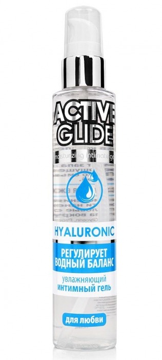 Увлажняющий интимный гель Active Glide Hyaluronic - 100 гр. - Биоритм - купить с доставкой в Камышине