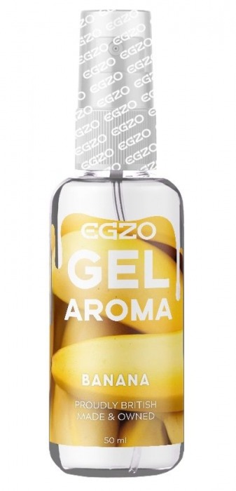 Интимный лубрикант EGZO AROMA с ароматом банана - 50 мл. - EGZO - купить с доставкой в Камышине