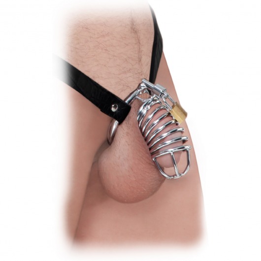 Кольцо верности Extreme Chastity Belt с фиксацией головки - Pipedream - купить с доставкой в Камышине