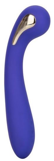 Фиолетовый вибромассажер с электростимуляцией Intimate Estim Petite G Wand - 19 см. - California Exotic Novelties - купить с доставкой в Камышине