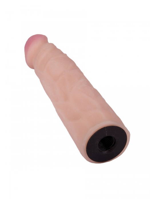 Пояс-трусики с насадкой Soft-Prince - 18,5 см. - LOVETOY (А-Полимер) - купить с доставкой в Камышине