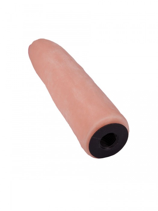 Пояс-трусики с насадкой Soft-Prince - 18,5 см. - LOVETOY (А-Полимер) - купить с доставкой в Камышине