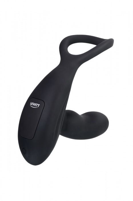 Черный стимулятор простаты Maud с вибрацией - Levett - в Камышине купить с доставкой