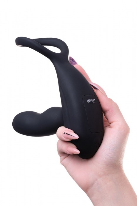 Черный стимулятор простаты Maud с вибрацией - Levett - в Камышине купить с доставкой