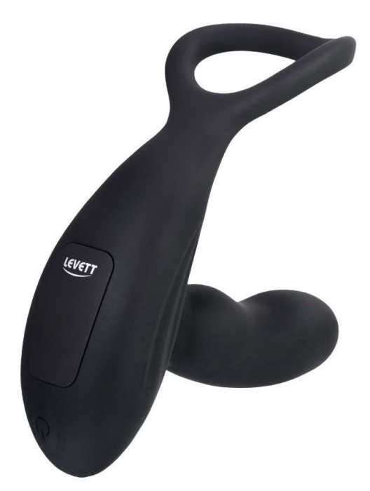 Черный стимулятор простаты Maud с вибрацией - Levett - в Камышине купить с доставкой