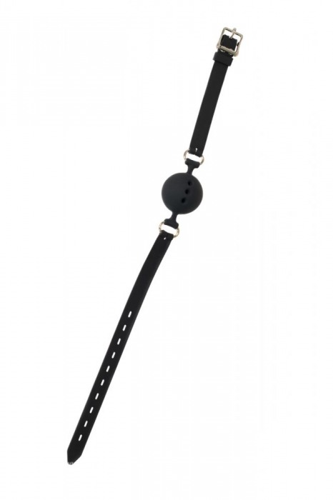 Черный кляп-шарик Charmer M - Lola Games - купить с доставкой в Камышине