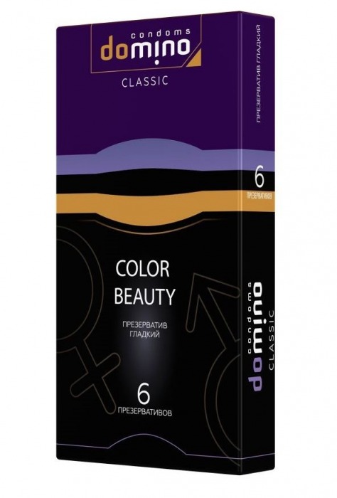 Разноцветные презервативы DOMINO Colour Beauty - 6 шт. - Domino - купить с доставкой в Камышине