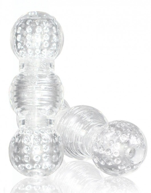 Прозрачный фигурный мастурбатор Master Stroker - Blush Novelties - в Камышине купить с доставкой
