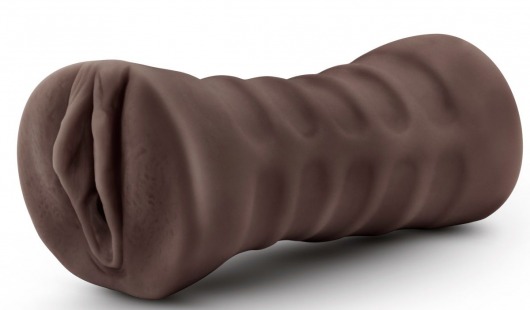 Коричневый мастурбатор-вагина Hot Chocolate Brianna - Blush Novelties - в Камышине купить с доставкой